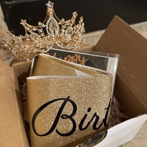 Birthday Queen crown and sash!!!